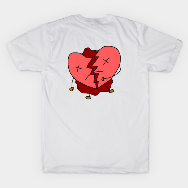 Valentines Day Broken Heart Design by Dawson